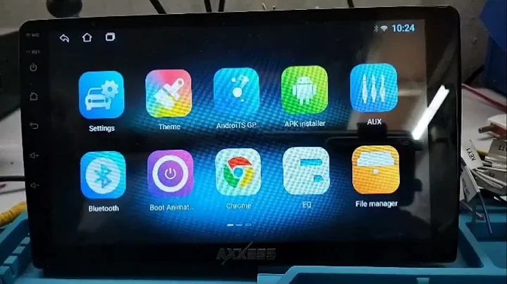 Back Camera Setting in Android Car player. Reverse camera view in Android Car player TS7.