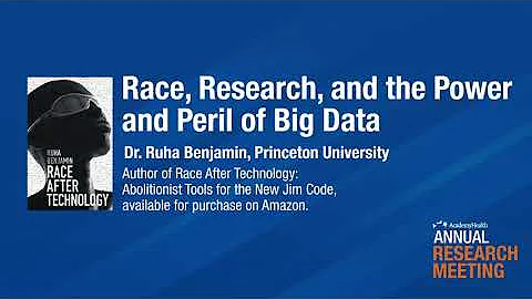 ARM20 Keynote: Race, Research, and the Power and Peril of Big Data - Dr.  Ruha Benjamin