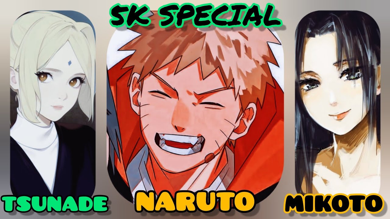 Fell In Love With My Teachers|Naruto x Mikoto x Tsunade|5K Special One-shot