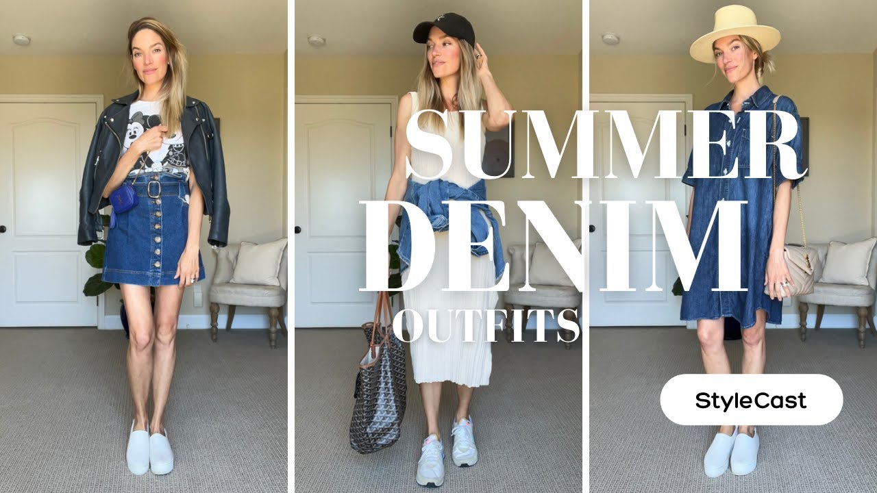 StyleCast 7-10-23 (Summer Denim Outfit Inspiration) - YouTube