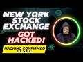 HACKERS HIT NEW YORK STOCK EXCHANGE SAYS SEC!