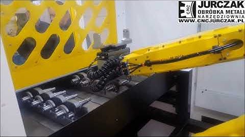 FANUC Robot Robodrill loading - CNC Jurczak