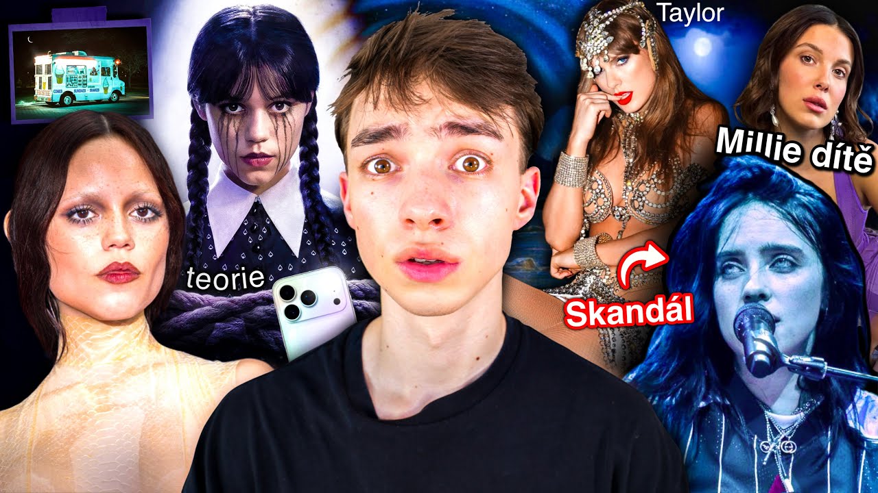 CO SE DĚJE: Billie Skandál, Millie má dítě, 89 Ztracených Dětí, Wednesday 2, Taylor, Hailey & Justin