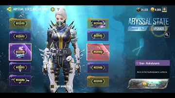 Mythic Rytec Amr Nautilus| Siren Hydrodynamic| Abyssal state mythic drop| codm drop opening