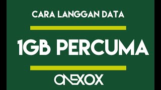 Cara Langgan Data 1GB FREE Setiap Hari Sepanjang PKP