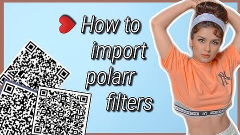 How to import Polarr Filters in pictures || Tutorial ||