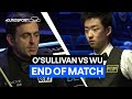 This is Vintage Ronnie! O’Sullivan is through after beating Wu Yiza 5-1 | Eurosport Snooker