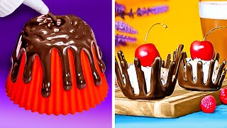 30+ Delicious Dessert Ideas You Can Easily Make At Home || Chocolate Decorations And Hacks