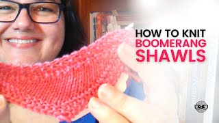 Beginner's Guide to Knitting Asymmetrical Triangle Shawls