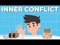 Inner conflict  animation short film 2022