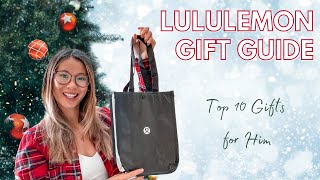 Lululemon HOLIDAY GIFT IDEAS FOR HIM | 10 Gift Ideas from an Employee | Must-have Items He Will Love