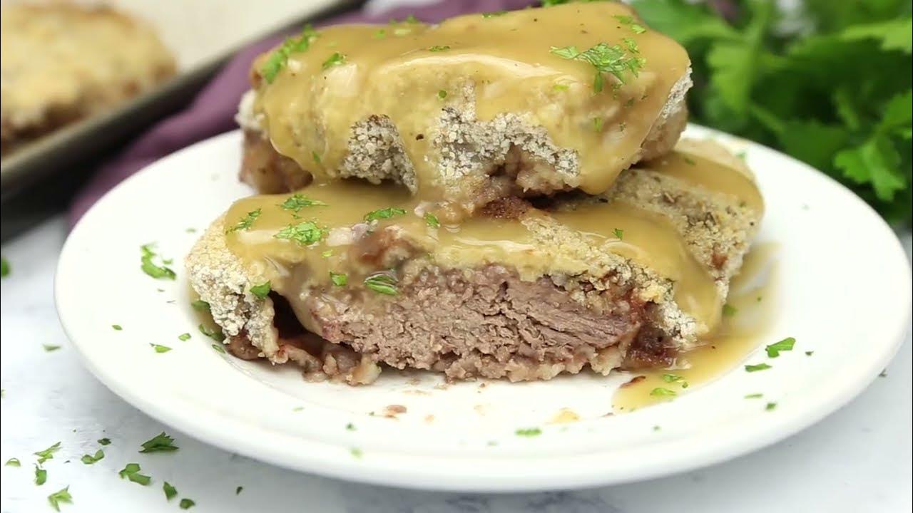 Baked Chicken Fried Steak YouTube