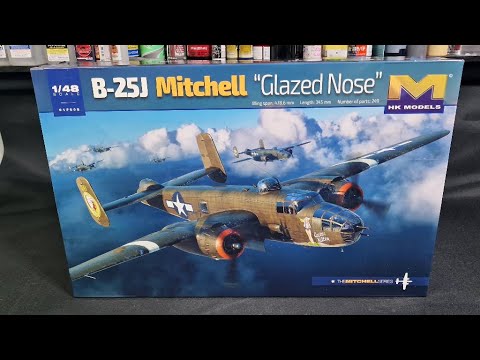 1/48 B-25J ミッチェルl グラスノーズ プラモデル(01F008) HK Model(ホンコンモデルズ) unnamed_72176ed9-a130-4d05-