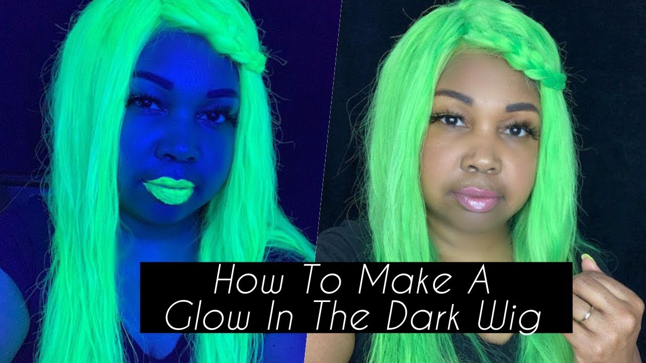 Glow-In-The-Dark Hair 