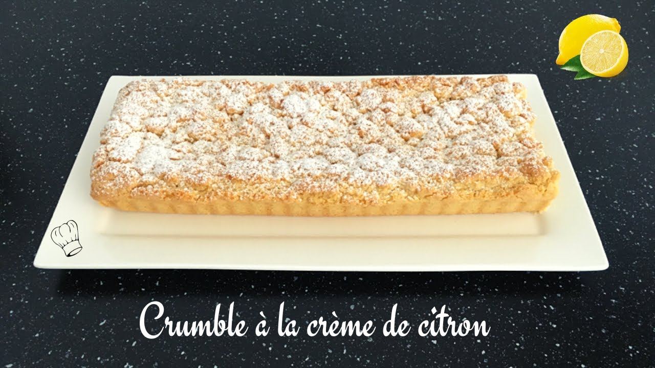 Crumble A La Creme De Citron Youtube