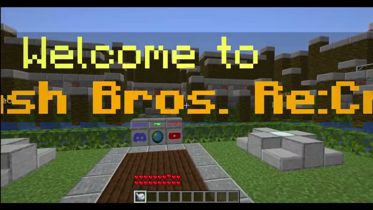 THE BEST VERSION OF SUPER SMASH BROS EVER, PLAYING A MINECRAFT SMASH BROS MAP