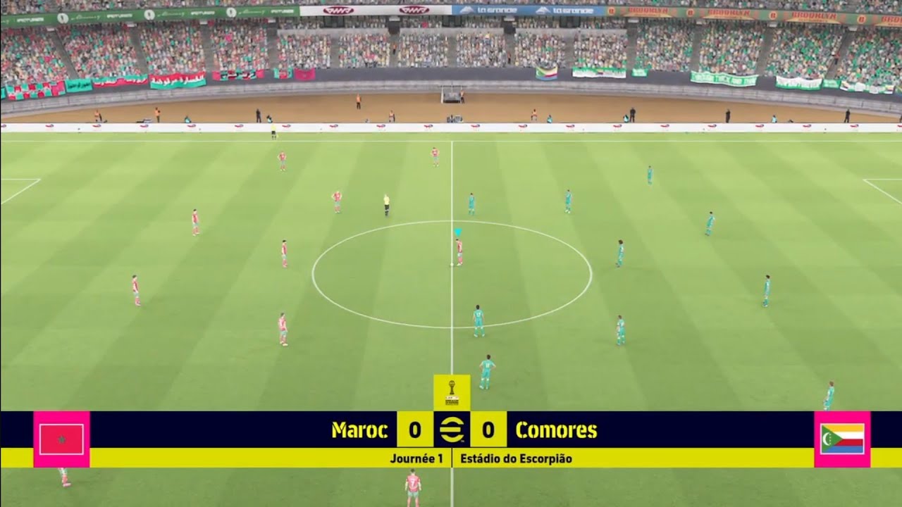eFootball ™ 2026 Morocco vs Comores [Caf Africa Cup of Nations 25]🔥😱 [ Part 1 ]