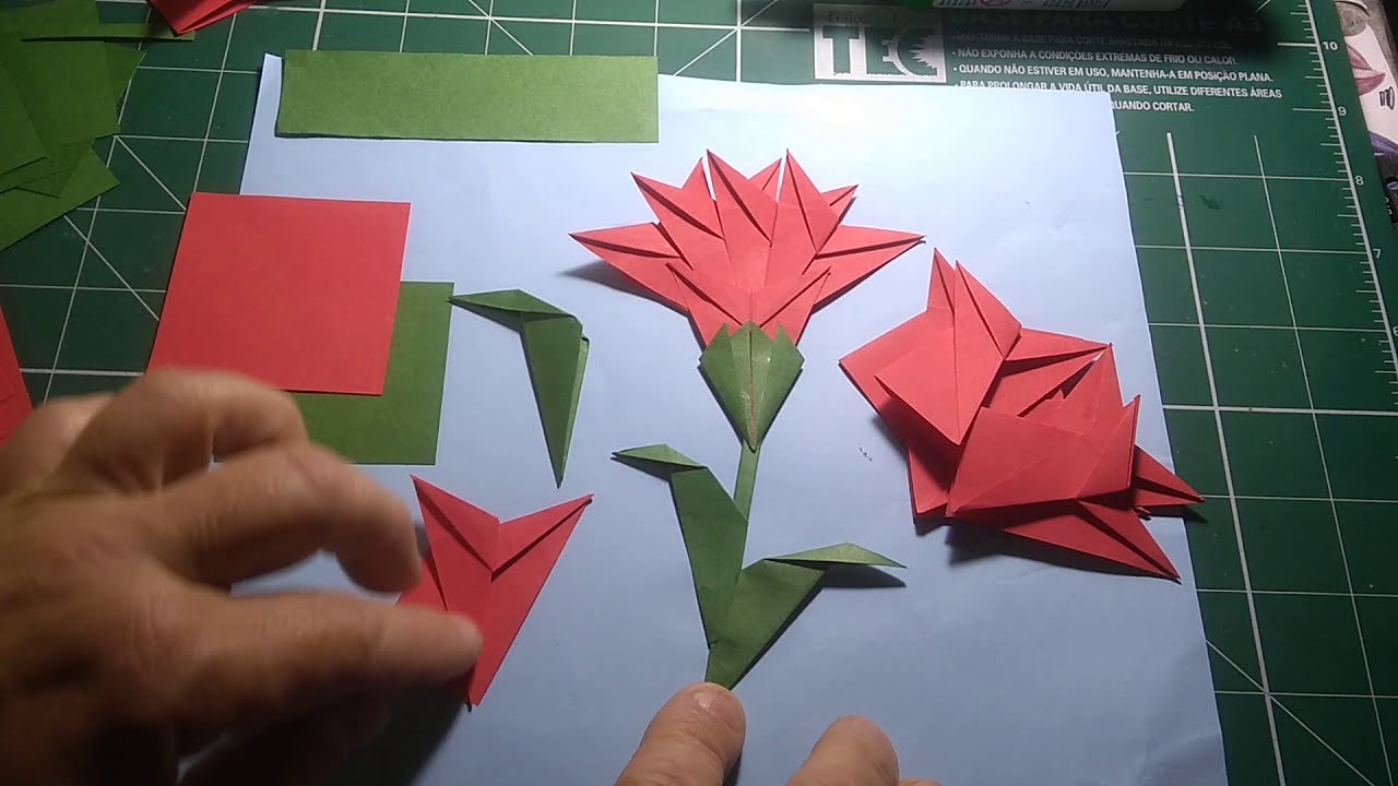 Como Fazer Um Cravo Com Material Reciclado