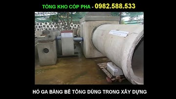Cốp pha (ván khuôn) hố ga - 0982.588.533