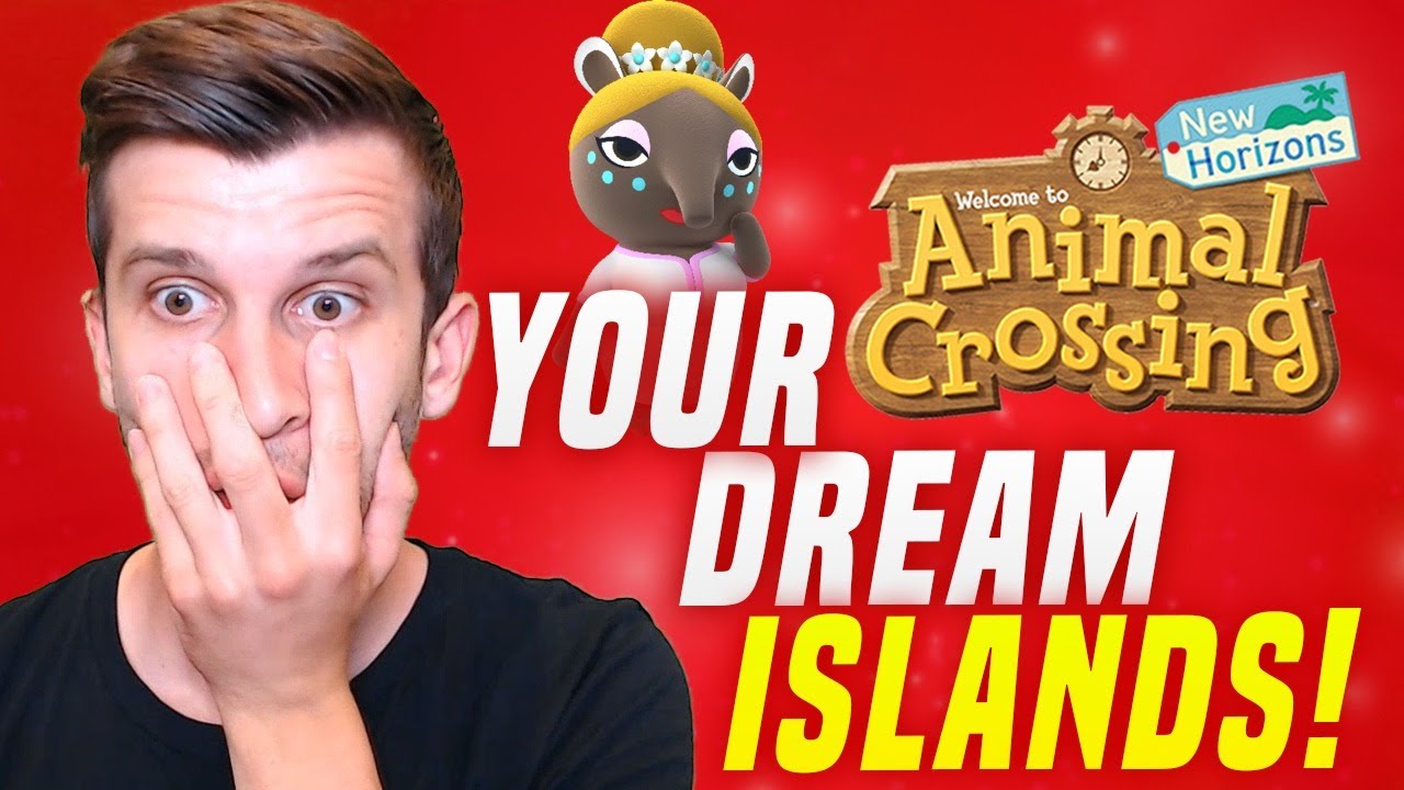 Visiting Your Dream Address In Animal Crossing New Horizons Dream Island Tours Acnh Update Youtube