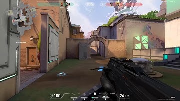 Valorant 1v3 clutch, Trashy silver scrub at best (minor ear-rape warning)
