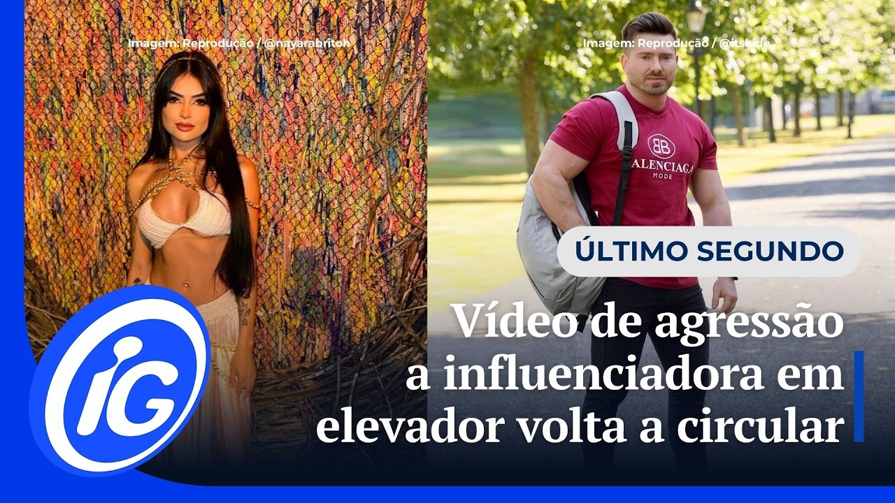 Vídeo de agressão a influenciadora em elevador volta a circular