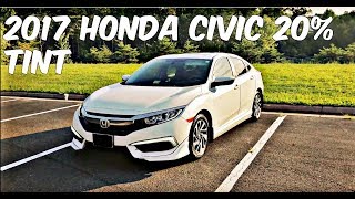 2017 Honda Civic 20% Tint All Around