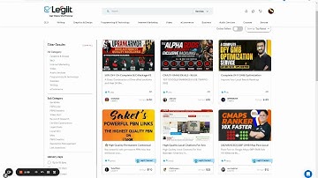 Legiit | Filtering by Legiit Checked Services on Legiit.com