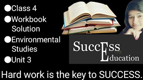 Class 4 | Environmental Studies| Workbook solution | NCERT | Unit 3 | A Day With Nandu | Part 1