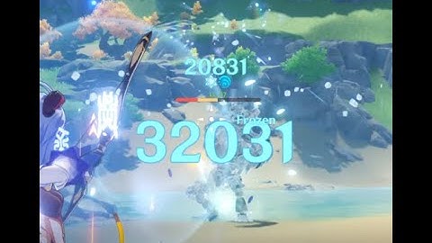 F2P level 70 Shenhe showcase with F2P Ganyu