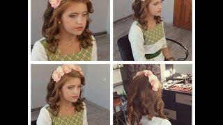 Как накрутить волосы утюжком // голливудские локоны.Макияж.Тени Make up Atelier 08 Как накрутить волосы утюжком // голливудские локоны.Макияж.Тени Make up Atelier 08