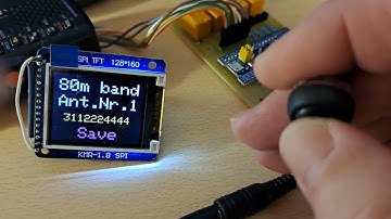 Band decoder + Antenna switch for Icom IC-7300 part 2