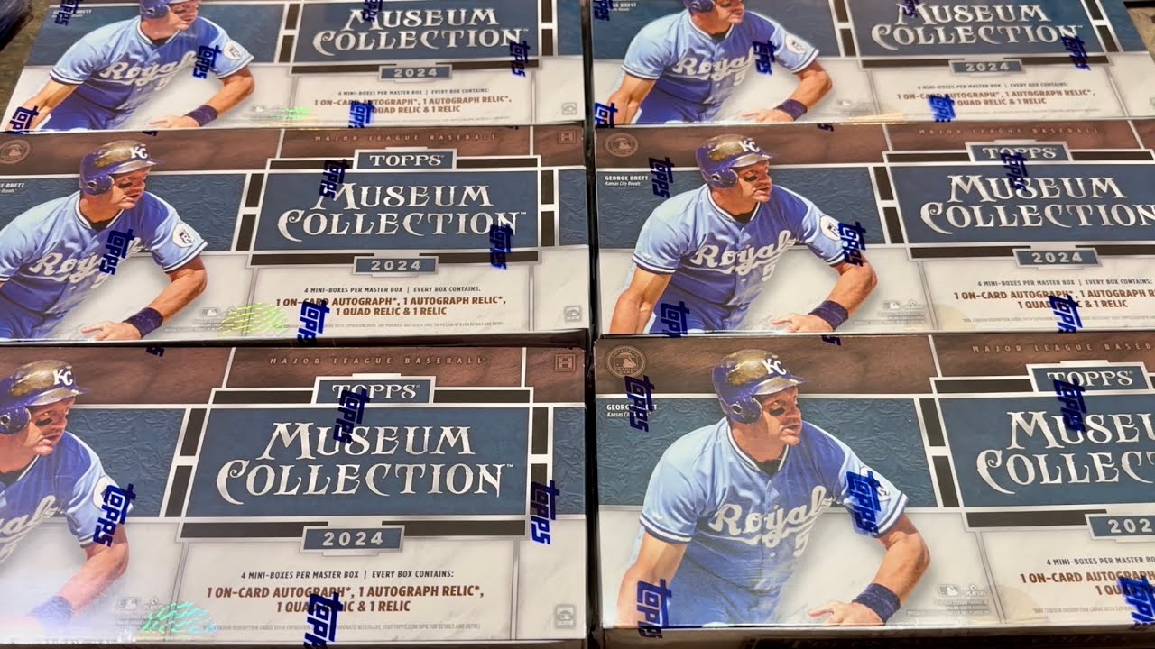 Topps 2022 MUSEUM COLLECTION 新品未開封ミニBOX NEW RELEASE! 2024 MUSEUM COLLECTION BASEBALL CARDS! - YouTube