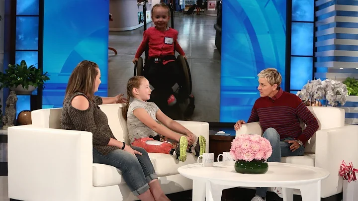 Ellen Meets Wildfire Survivor and 9-Year-Old Amput...