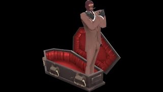 blocking the cart with a coffin