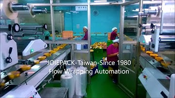 JOIEPACK 九億 || Flow Wrapping Automation for chocolate bar, wafer, cookies, biscuits, cake, bun...