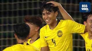 Cambodia 4 - 5 Malaysia | Highlights | AFC U-19 Championship | 2020 | Qualifiers (G) | 02/11/2019