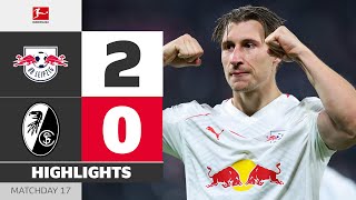 Closing In On The Top! | RB LEIPZIG - SC FREIBURG | Highlights | Matchday 17 – Bundesliga 2025/26