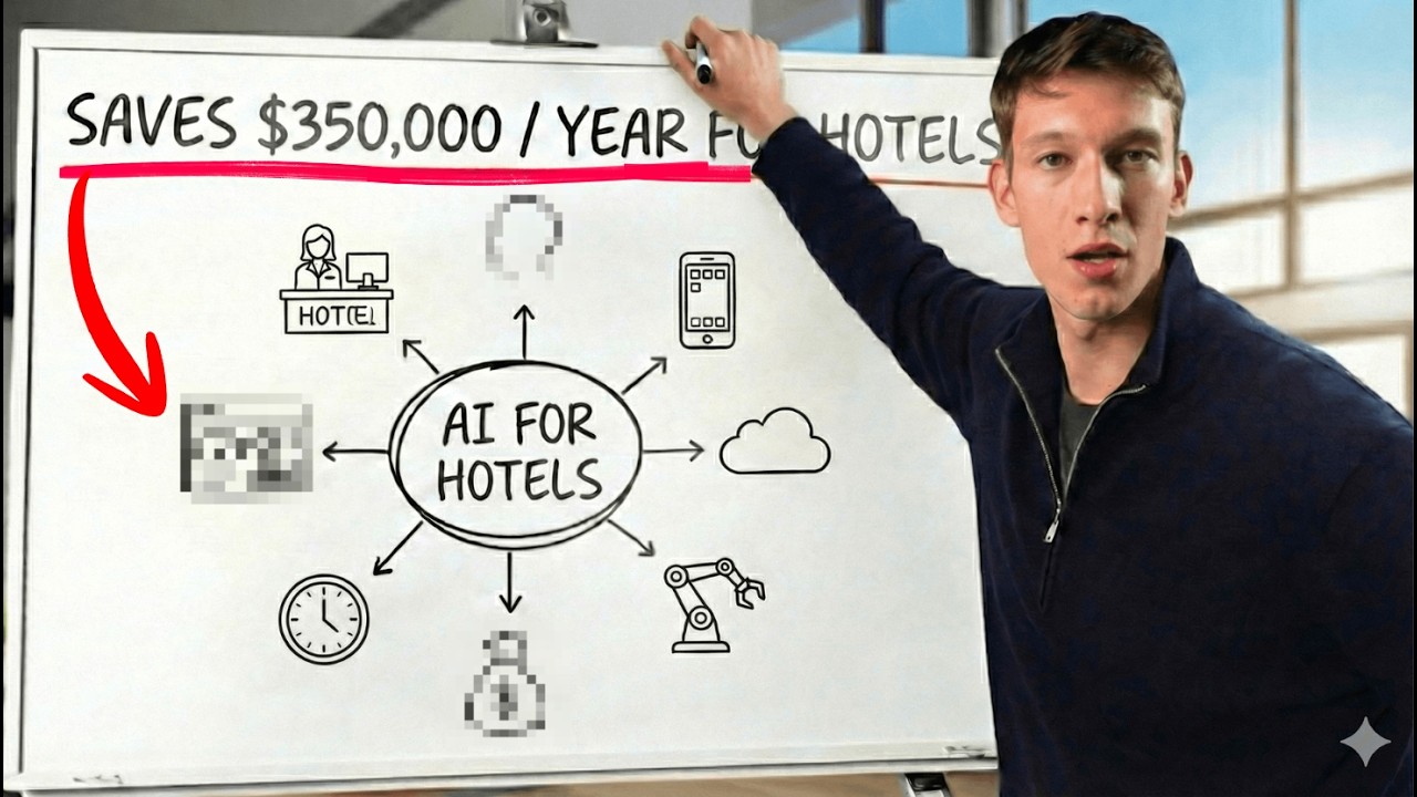 AI agent dashboard showing hotel savings metrics