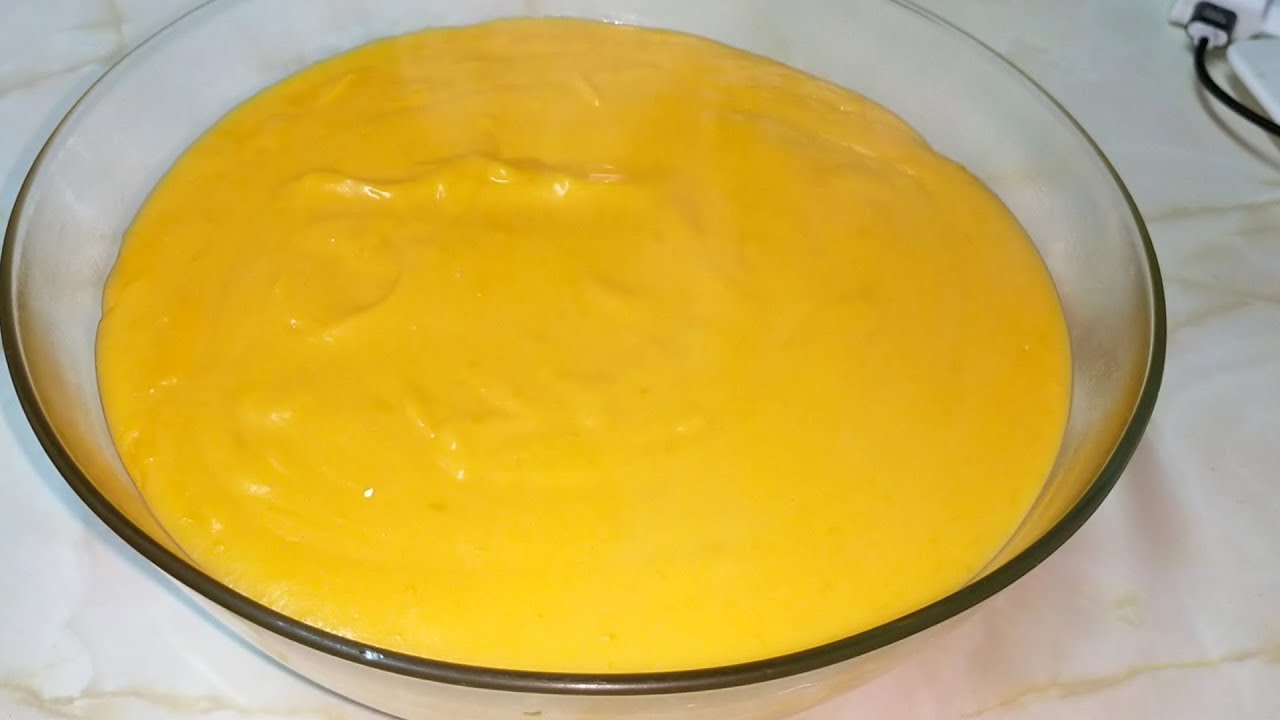Crema Pastelera De Calabaza |