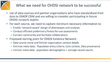 Building Up The OHDSI Evidence Network, Session 1 (Patrick Ryan)