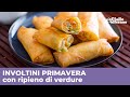 INVOLTINI PRIMAVERA CINESI - Ricetta originale super croccante!