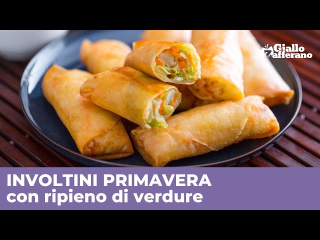 INVOLTINI PRIMAVERA CINESI - Ricetta originale super croccante! 