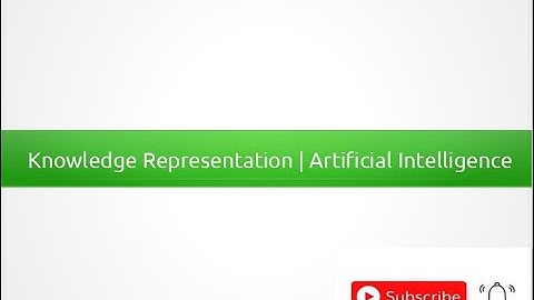 Knowledge Representation || part1 || Artificial Intelligence || Malayalam Tutorial