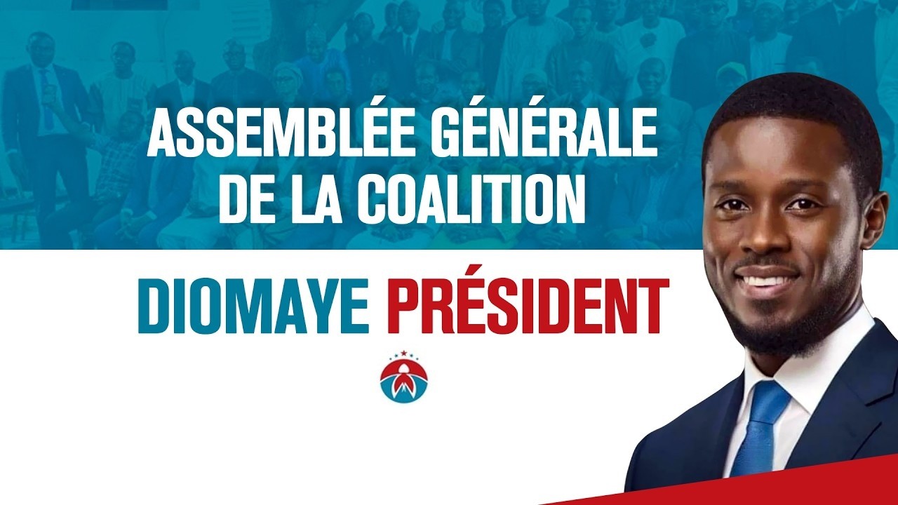ASSEMBLÉE GENERALE DIOMAYE PRESIDENT :BASSIROU DIOMAYE FAYE PRÉSIDENT DE LA RÉPUBLIQUE S’ASSUME...