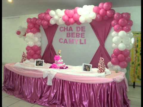 Decoração e Festa de chá de bebê