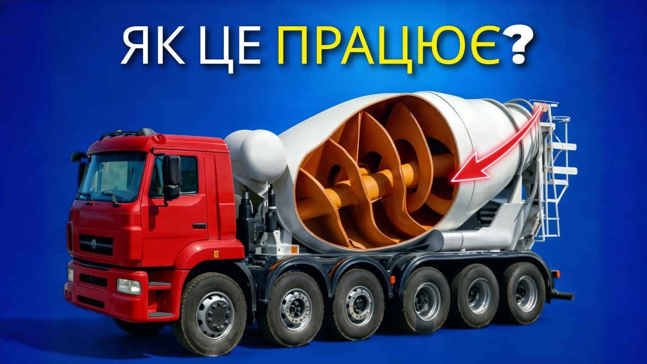 Чому бетонозмішувачі ніколи не припиняють обертатися?