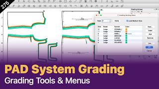 How Does Pattern Grading Work in PAD System? Learn Pattern Grading with PAD System