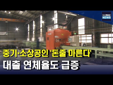 중소기업*소상공인 &amp;#39;<strong>돈줄</strong> 마른다&amp;#39;[목포MBC 뉴스투데이]