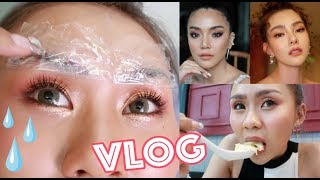 VLOG ลิฟขนคิ้วแบบดารา , กินเยอะแต่ทำไมไม่อ้วน?